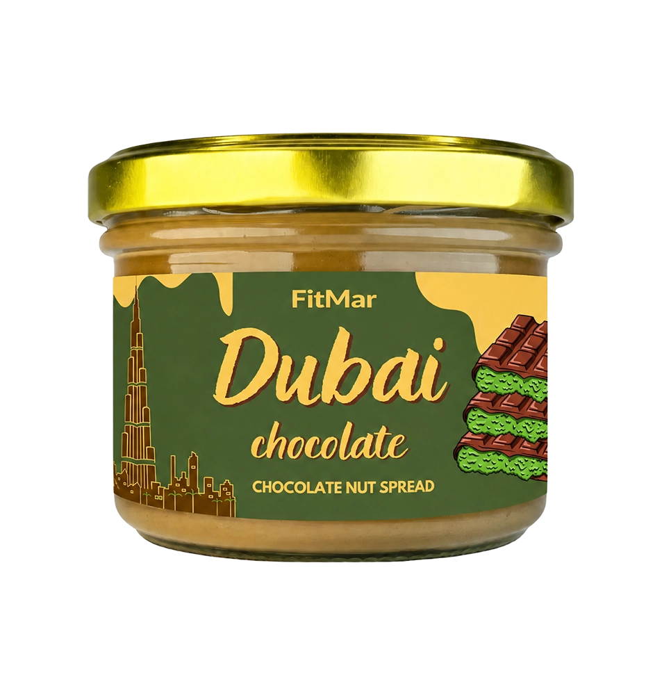 Krém s příchutí dubajské čokolády 190g