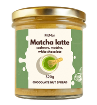 Matcha Latte krém s bílou čokoládou