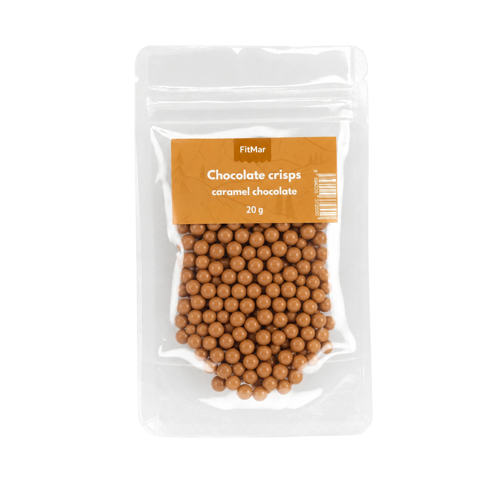 Crunchies voor crème - karamelchocolade 15g