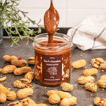 Pindacrème met pure chocolade