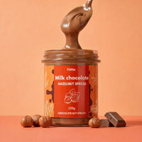 Hazelnootcrème met melkchocolade