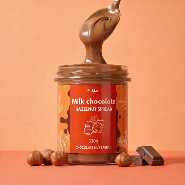 Hazelnootcrème met melkchocolade