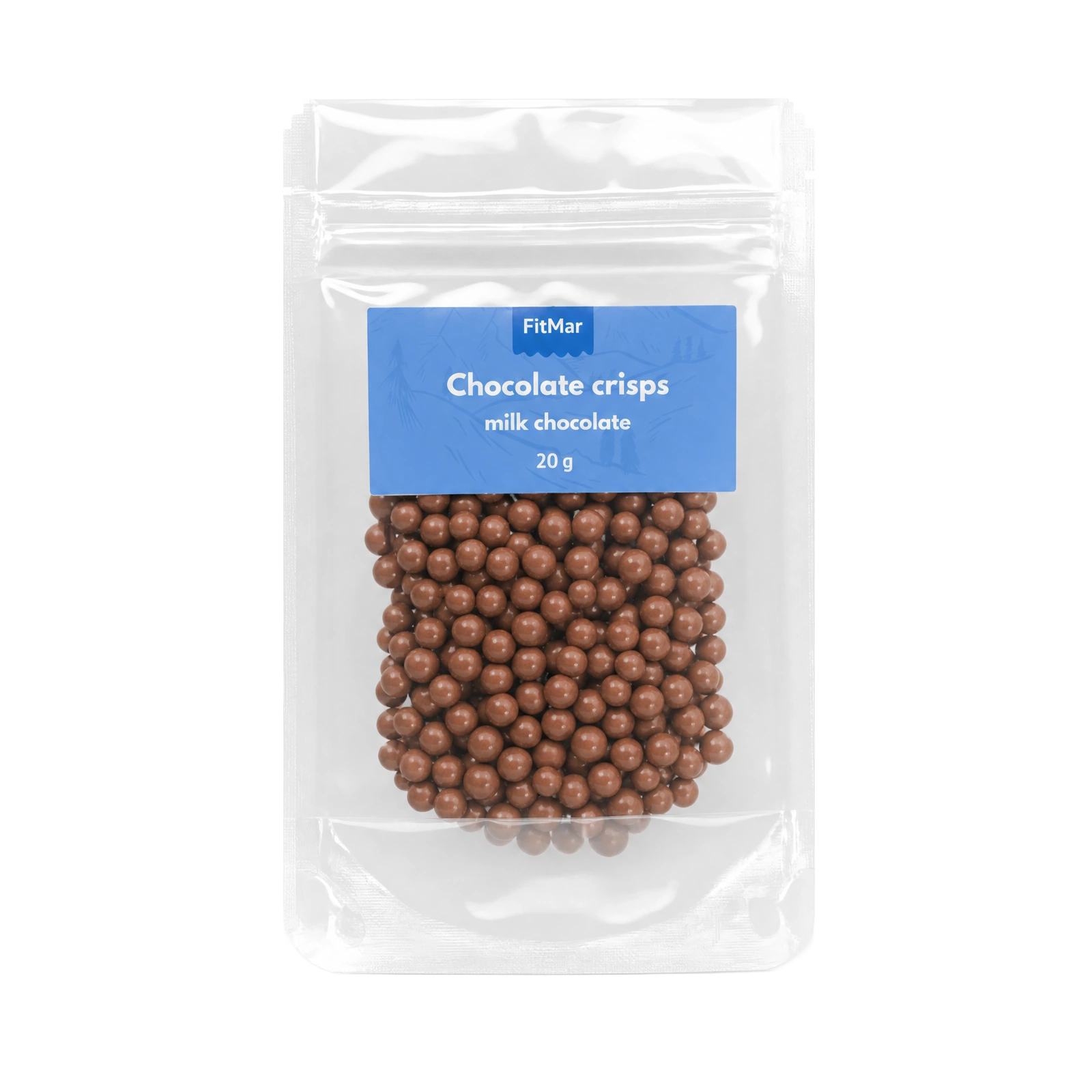 Crunchies voor crème - melkchocolade 15g