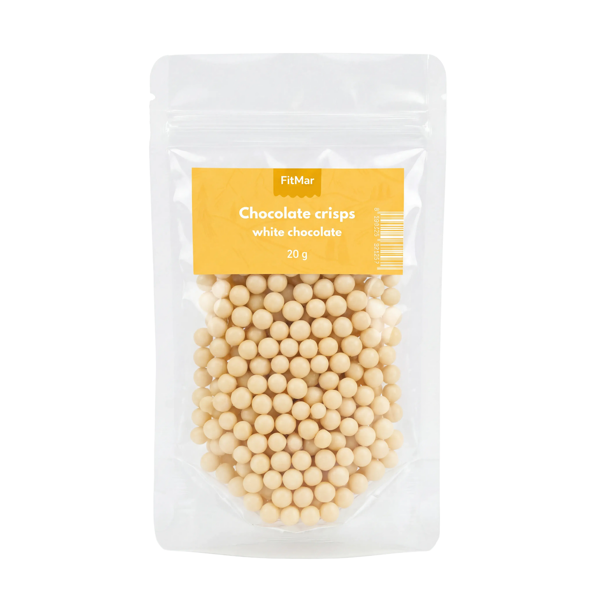 Crunchies voor crème - witte chocolade 15g