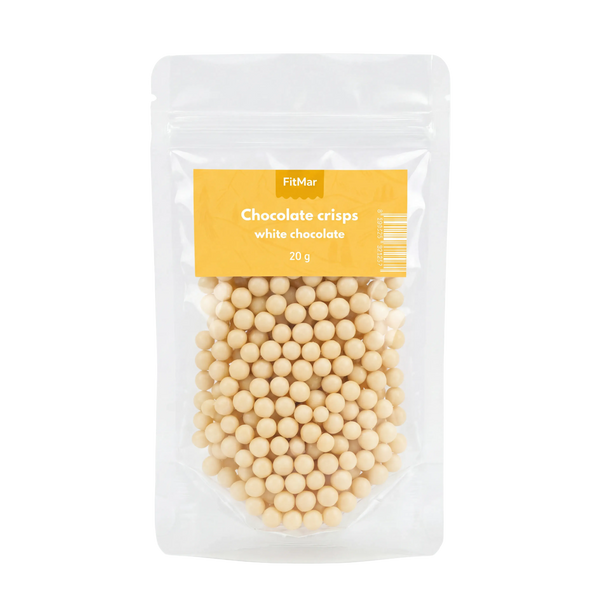 Crunchies voor crème - witte chocolade 15g